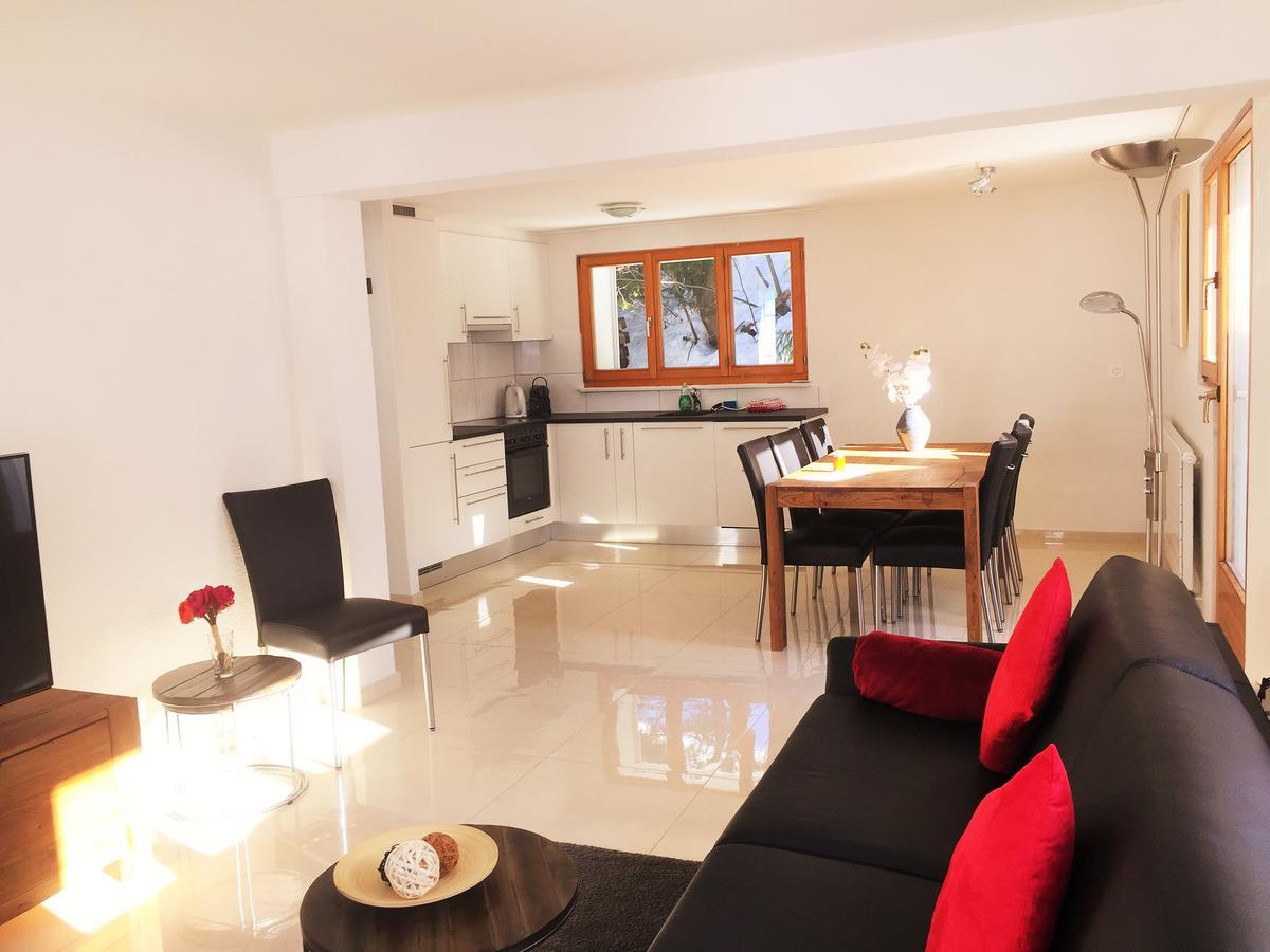 Apartments Soldanella ลอยเคอร์บัด ภายนอก รูปภาพ